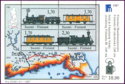 1987  Internationale Briefmarkenausstellung FINLANDIA `88