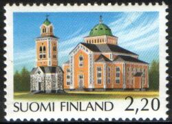 1988  Freimarke: Kirche von Kerimäki