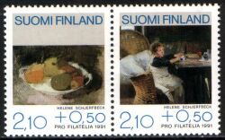1991  Förderung der Philatelie: Gemälde