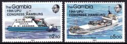 Gambia 1984  UPU Weltpostkongreß in Hamburg