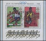 Burundi 1968  Olympische Sommerspiele in Mexico