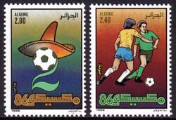 Algerien 1986  Fuball-Weltmeisterschaft in Mexiko