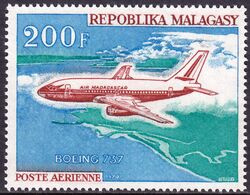 Madagaskar 1970  Boeing 737
