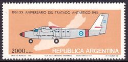 Argentinien 1981  Flugzeug Twin Otter 