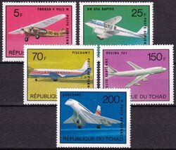 Tschad 1973  Flugzeuge