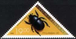 1995  Internationale Briefmarkenausstellung FINLANDIA `95 - Mistkfer