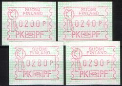 1994  Automatenmarken - Versandstelle PK-PF in Helsinki