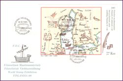 1985  Internationale Briefmarkenausstellung FINLANDIA `88