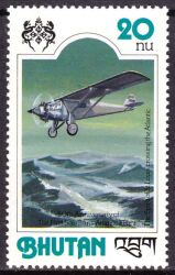 Bhutan 1978  Lindberg Flug