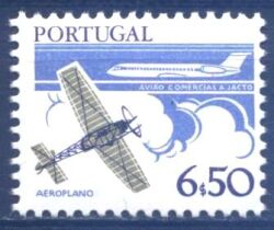 1980  Entwicklung der Arbeitsmittel: Propeller- und Düsenflugzeug