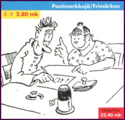 1996  Comicstrips - Markenheftchen