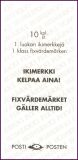 1993  Freimarke: Pflanzen - Markenheftchen
