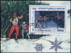 Mauretanien 1987  Olympische Winterspiele in Calgary