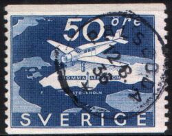 1936  Eröffnung des Flugplatzes von Stockholm