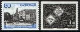 1971  Freimarken: Stockholmer Schloß und Münzen