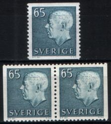 1971  Freimarke: Knig Gustaf VI. Adolf