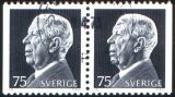1972  Freimarken: König Gustaf VI. Adolf