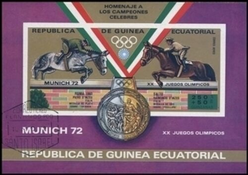 1972 Olympische Sommerspiele in München - Reiter - - Briefmarken ...
