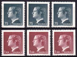1974  Freimarken: König Carl XVI. Gustaf