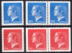 1975  Freimarken: Knig Carl XVI. Gustaf