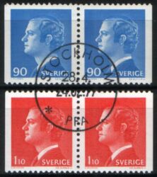 1975  Freimarken: Knig Carl XVI. Gustaf