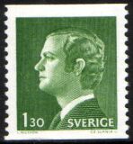 1976  Freimarke: König Carl XVI. Gustaf