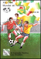 Brasilien 1986  Fußball-Weltmeisterschaft in Mexiko