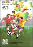 Brasilien 1986  Fuball-Weltmeisterschaft in Mexiko