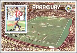 Paraguay 1986  Fuball-Weltmeisterschaft in Mexiko