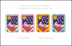 Paraguay 1961  28. südamerikanische Tennismeisterschaften