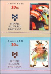 1995  Biennale der Illustration - Markenheftchen