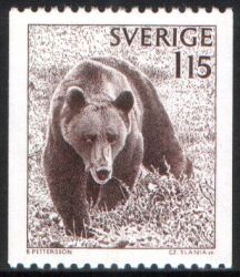 1978  Freimarke: Natur - Braunbär
