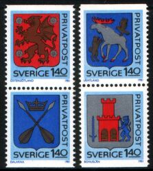 1981  Rabatt-Freimarken: Provinzwappen