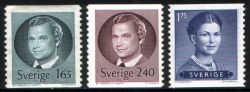1981  Freimarken: König Carl XVI. Gustaf und Königin Silvia
