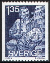 1982  Freimarke: Zeitungsausträger