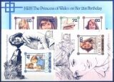Korea-Nord 1982  Geburtstag Lady Diana - Block...