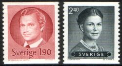 1984  Freimarken: König Carl XVI. Gustaf und Königin Silvia