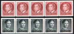 1984  Freimarken: König Carl XVI. Gustaf und Königin Silvia