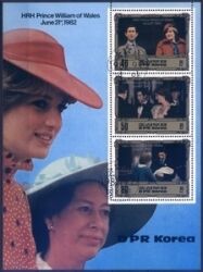 Korea-Nord 1982  Geburt von Prinz William