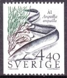 1988  Freimarken: Natur - Küstengewässer - Aal