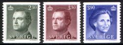 1989  Freimarken: König Carl XVI. Gustaf und Königin Silvia