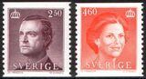 1990  Freimarken: Knig Carl XVI. Gustaf und Knigin Silvia