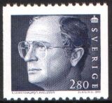 1991  Freimarke: König Carl XVI. Gustaf