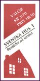 1995  Schwedische Huser - Markenheftchen