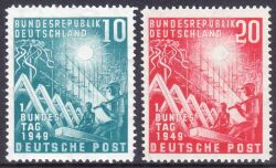 1949  Eröffnung des ersten Deutschen Bundestages - Satz