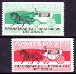 1969/70  Antwort-Portomarken