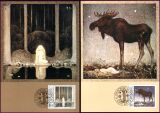 1982  Geburtstag von John Bauer - Maximumkarte