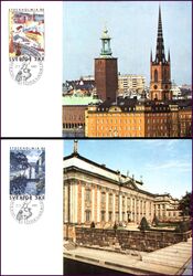 1985  Internationale Briefmarkenausstellung STOCKHOLMIA `86 - Maximumkarte