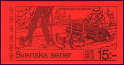 1980  Schwedische Comicfiguren - Markenheftchen