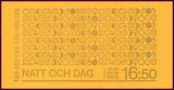 1981  Freimarke: Nacht und Tag - Markenheftchen